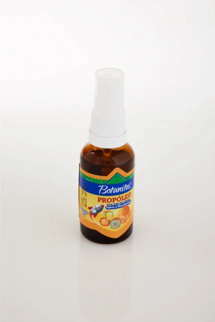 PROPÓLEO MIEL Y MANDARINA KIDS 30ML en Colombia - Vista lateral