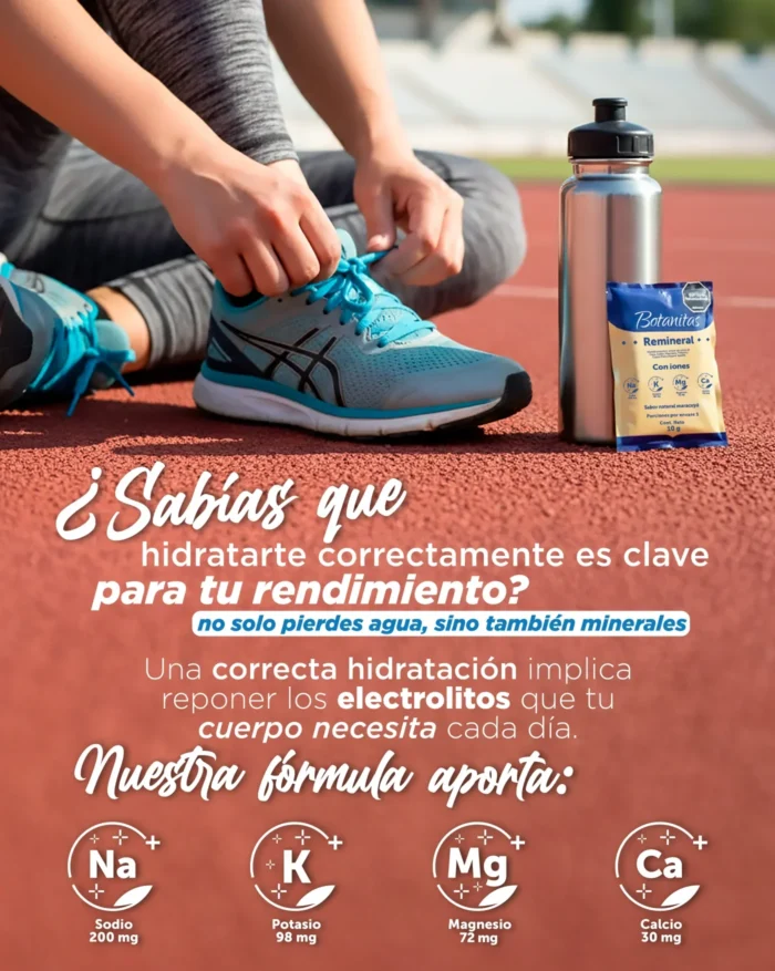REMINERAL en Colombia - Tabla nutricional