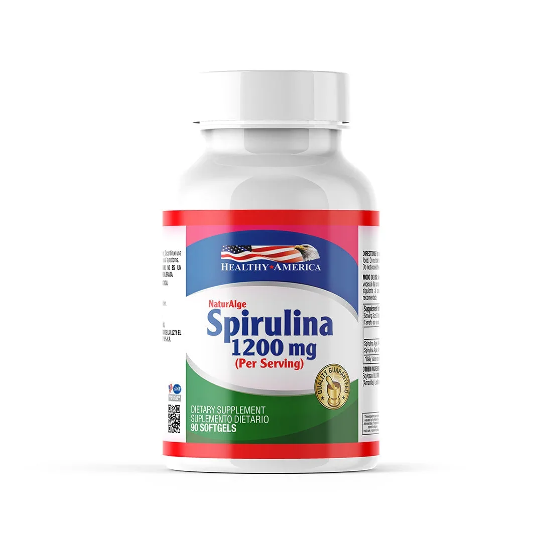 CÁPSULAS DE SPIRULINA NATURALES CÁPSULAS DE SPIRULINA NATURALES en Colombia - Vista frontal