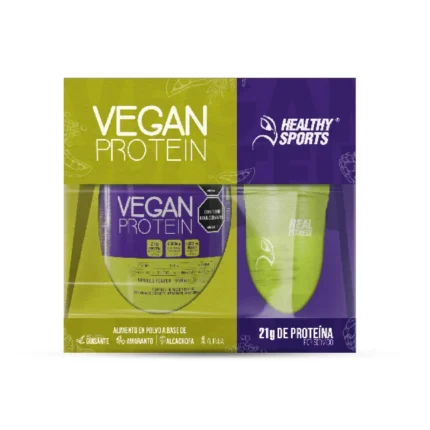 PROTEÍNA VEGANA EN POLVO + SHAKER - 910 GR (OBSEQUIO CREATINA 300 GR) en Colombia - Vista frontal