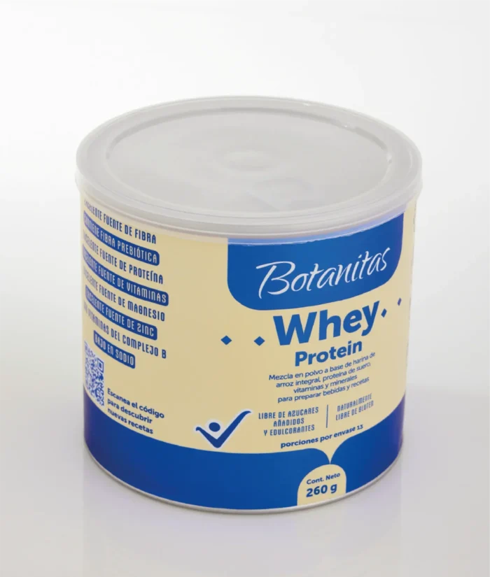 WHEY PROTEIN en Colombia - Vista posterior
