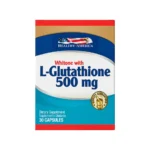 CÁPSULAS DE L-GLUTACIÓN 500 MG - FORTALECE TU SISTEMA INMUNOLÓGICO en Colombia - Vista frontal