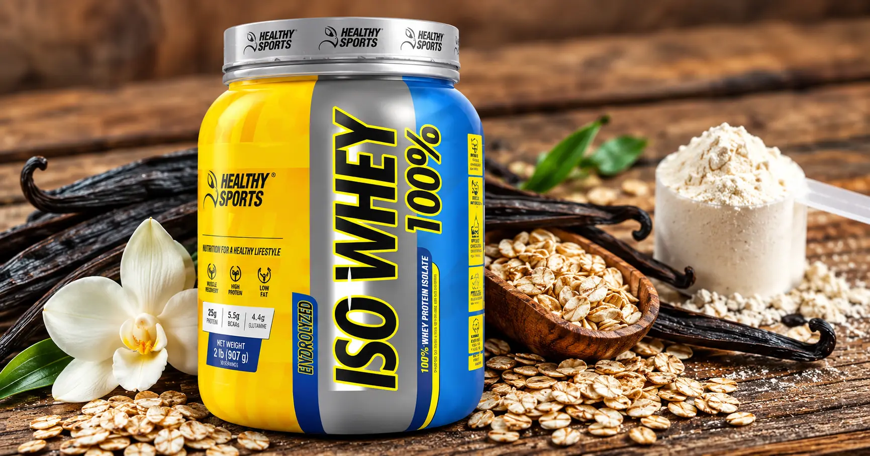 Contraindicaciones y Efectos Secundarios de Proteína ISO WHEY 100% Vainilla