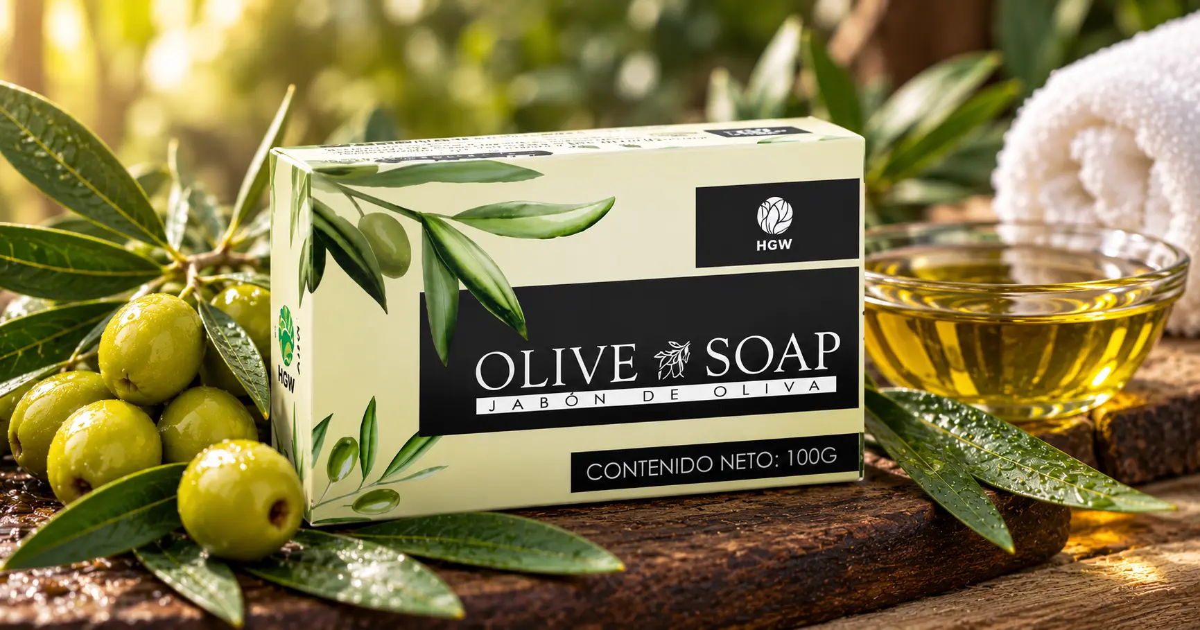 Jabón de Oliva HGW Olive Soap